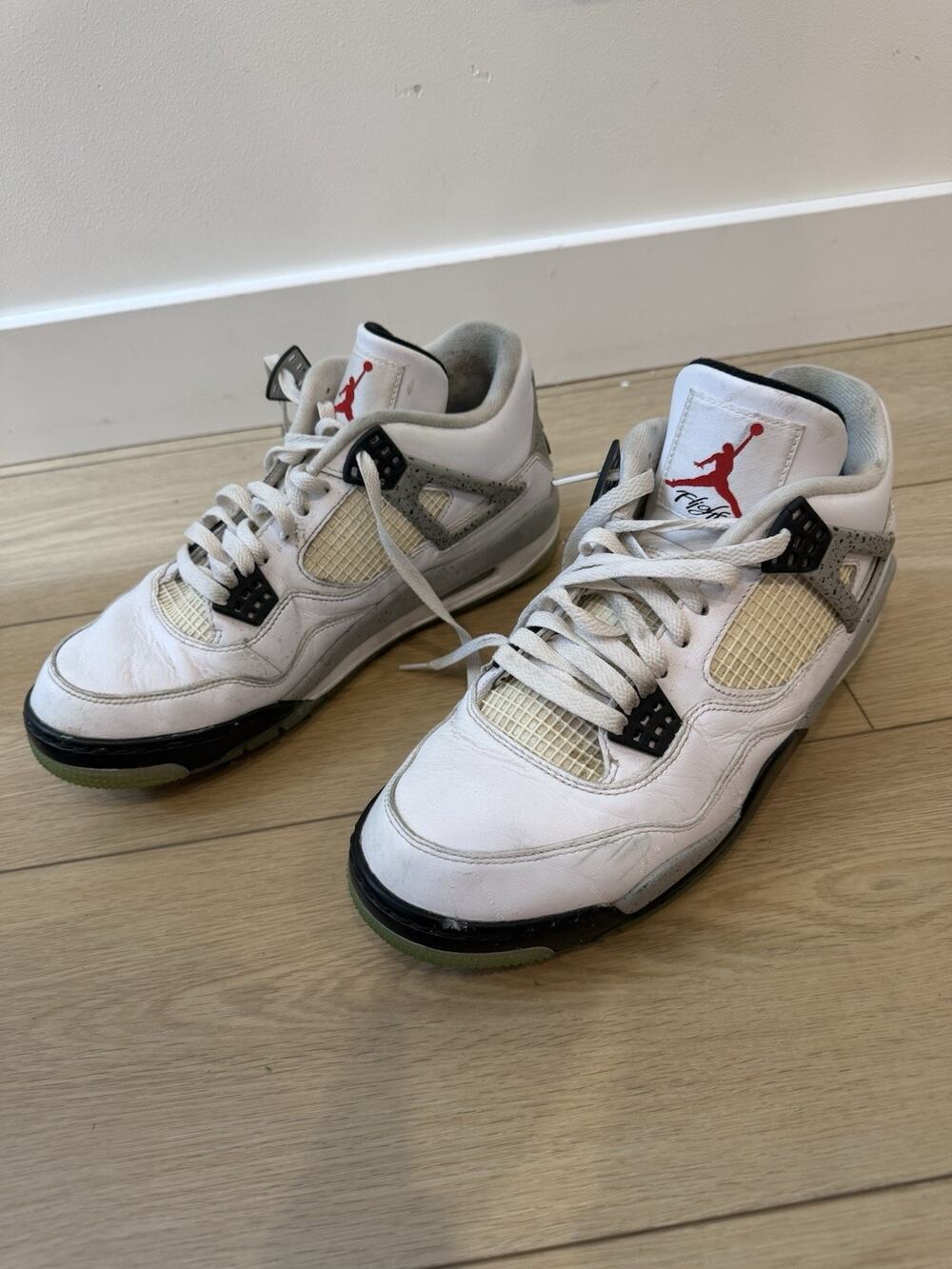 Nike Air Jordan 4 IV Retro Golf White Cement CU9981-100 Men’s Size 11